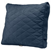 Classic Accessories Montlake FadeSafe Patio Chair/Loveseat Back Quilted Cushion, 25x22x4 Inch, Navy 62-064-NAVY-EC